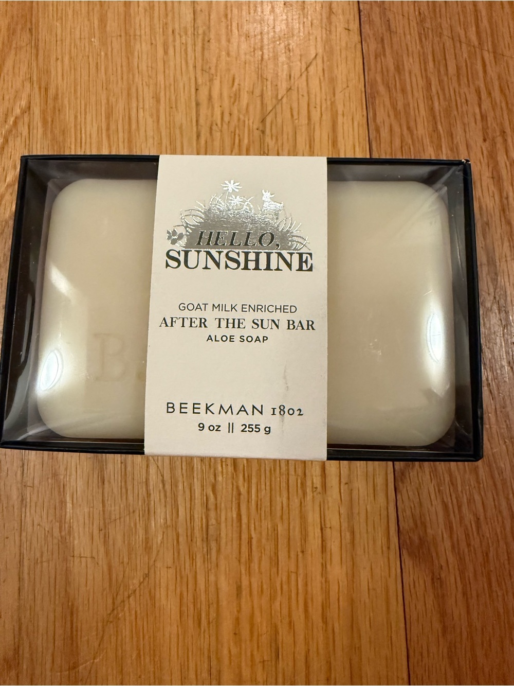Beekman 1802 Hello Sunshine Goat Milk Aloe Soap - Cream NEW